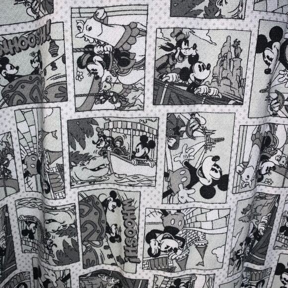 Disney Parks Womens Mickey Minnie Mouse Hoodie Plus Size 1X Teacup Ride Cartoons - Picture 5 of 8